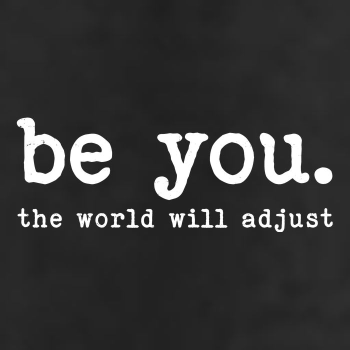 Be You The World Will Adjust Cool Comfort Performance Bucket Hat