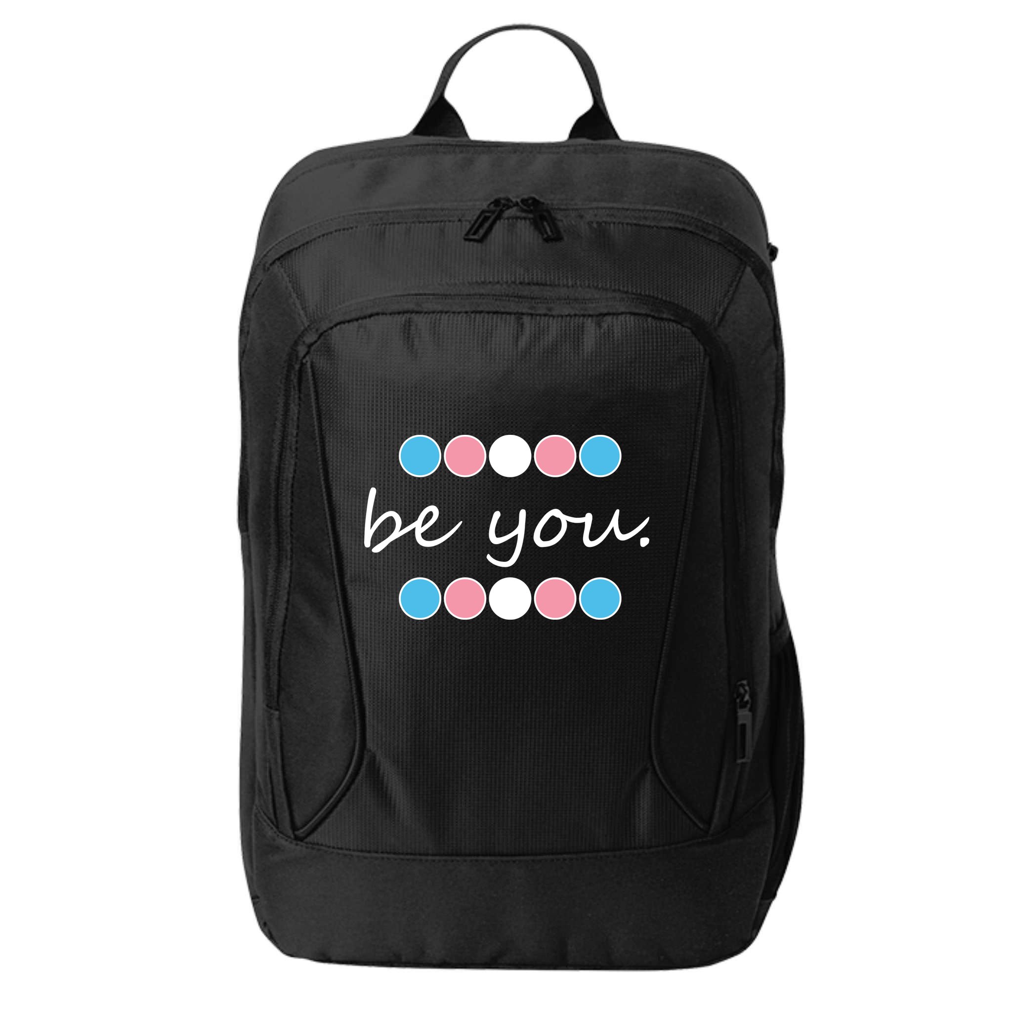 Be You Transgender Pride Month City Backpack