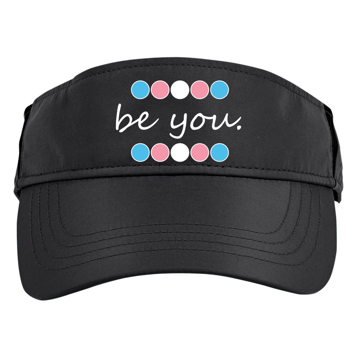 Be You Transgender Pride Month Adult Drive Performance Visor