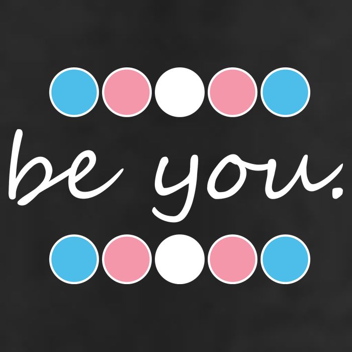 Be You Transgender Pride Month Adult Drive Performance Visor