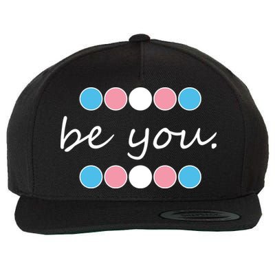 Be You Transgender Pride Month Wool Snapback Cap