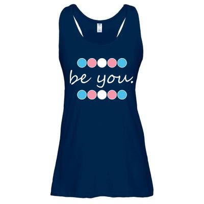Be You Transgender Pride Month Ladies Essential Flowy Tank