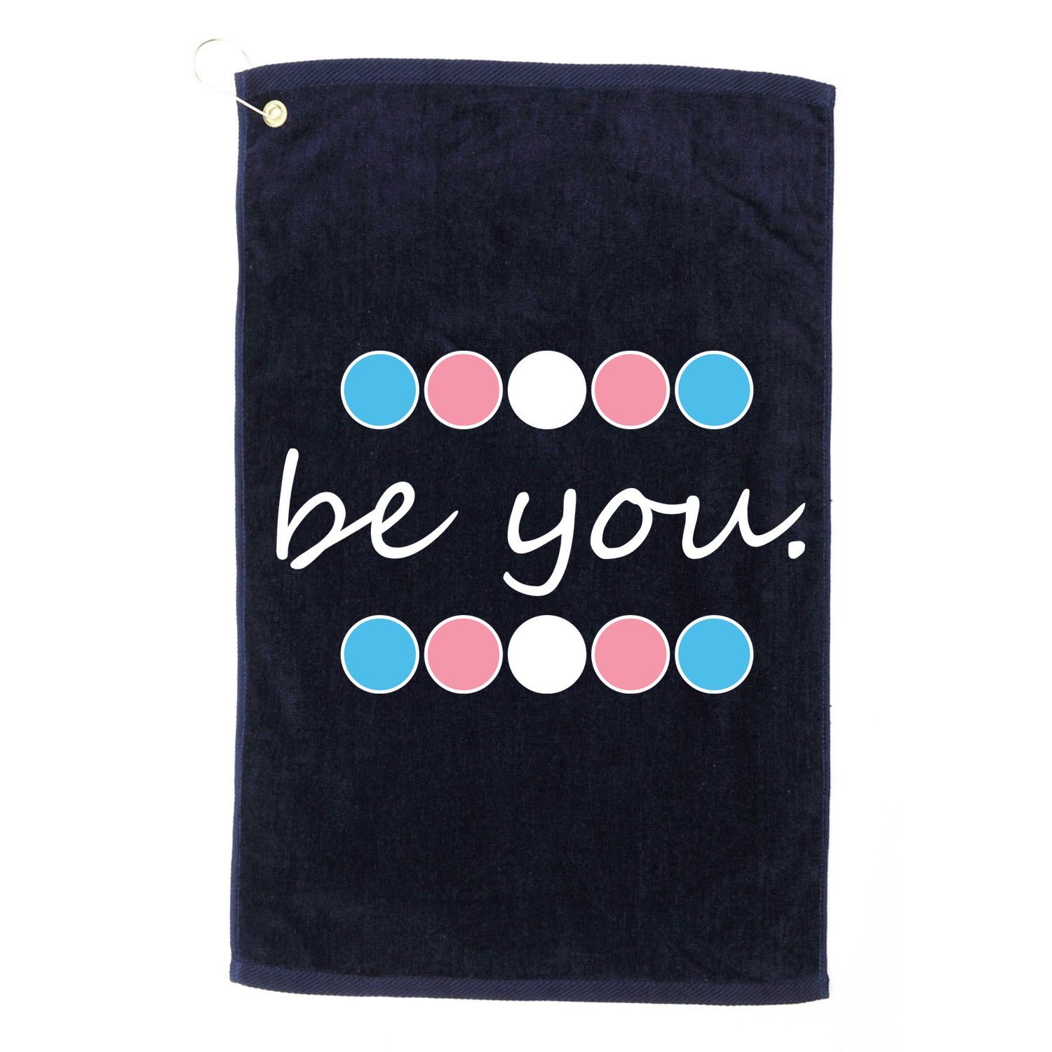 Be You Transgender Pride Month Golf Towel