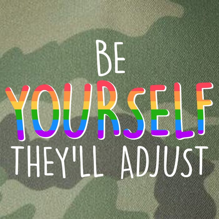 Be Yourself They'll Adjust Legacy Tie Dye Trucker Hat