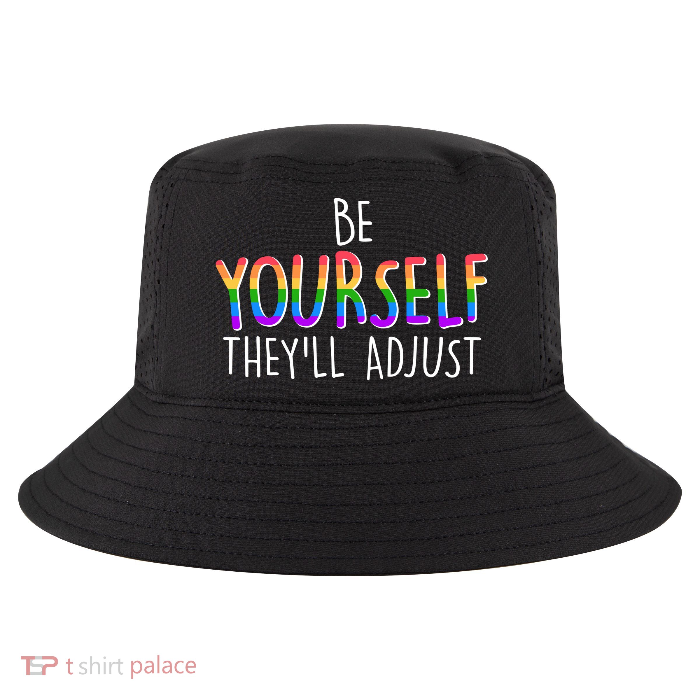 Be Yourself They'll Adjust Cool Comfort Performance Bucket Hat