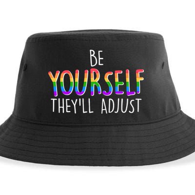 Be Yourself They'll Adjust Sustainable Bucket Hat
