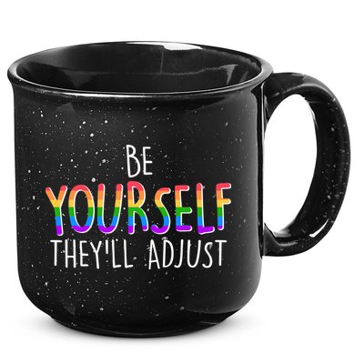 Be Yourself They'll Adjust 15oz Campfire Ceramic Mug