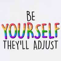 Be Yourself They'll Adjust Garment-Dyed Sweatshirt
