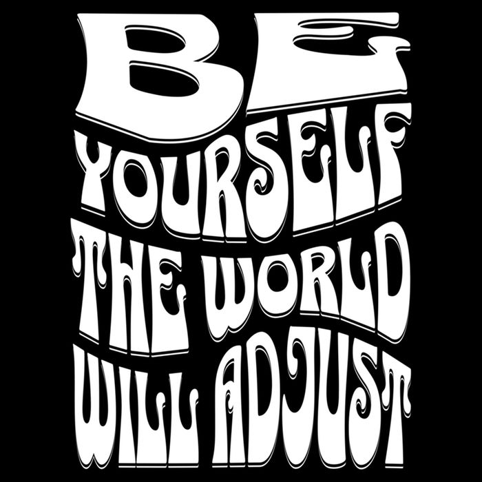 Be Yourself The World Will Adjust 16 in Basic Backpack