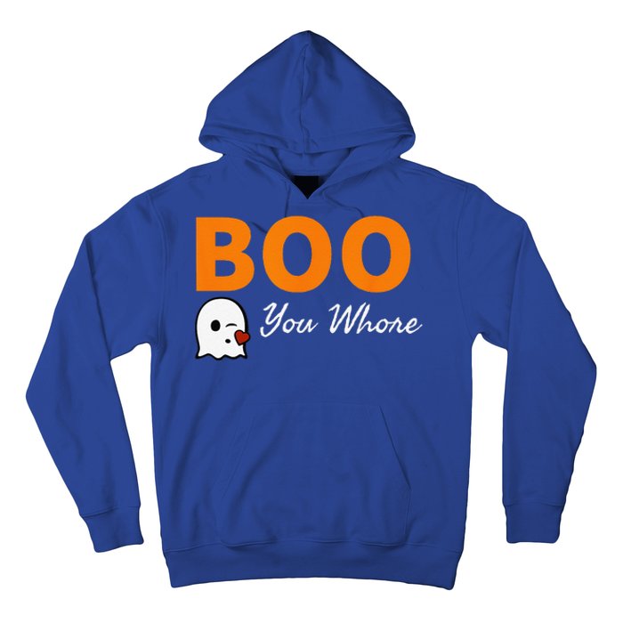 Boo You Whore Funny Halloween Costume Idea Hoodie