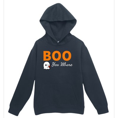 Boo You Whore Funny Halloween Costume Idea Urban Pullover Hoodie