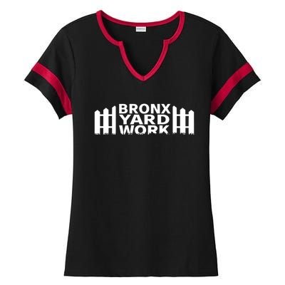 Bronx Yard Work Ladies Halftime Notch Neck Tee