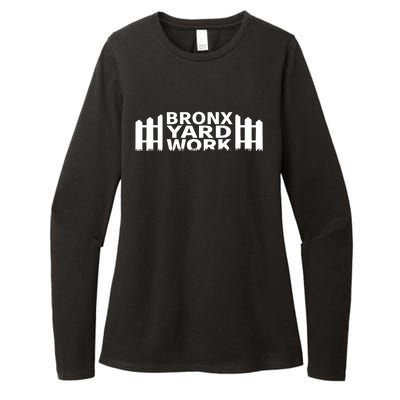 Bronx Yard Work Womens CVC Long Sleeve Shirt