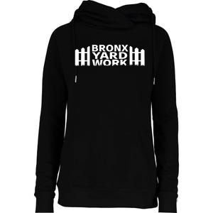 Bronx Yard Work Womens Funnel Neck Pullover Hood