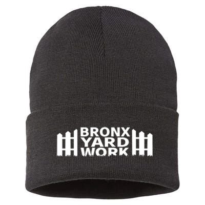 Bronx Yard Work Sustainable Knit Beanie