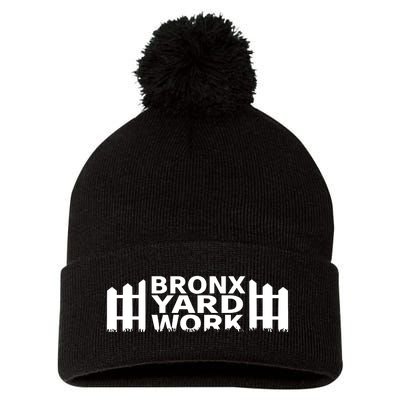 Bronx Yard Work Pom Pom 12in Knit Beanie