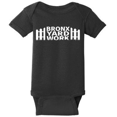 Bronx Yard Work Baby Bodysuit