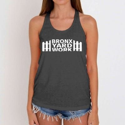 Bronx Yard Work Women's Knotted Racerback Tank