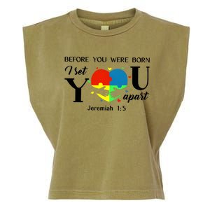 Before You Were Born I Set You Apart Garment-Dyed Women's Muscle Tee