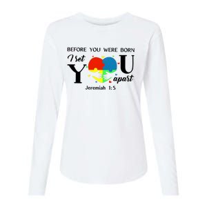 Before You Were Born I Set You Apart Womens Cotton Relaxed Long Sleeve T-Shirt