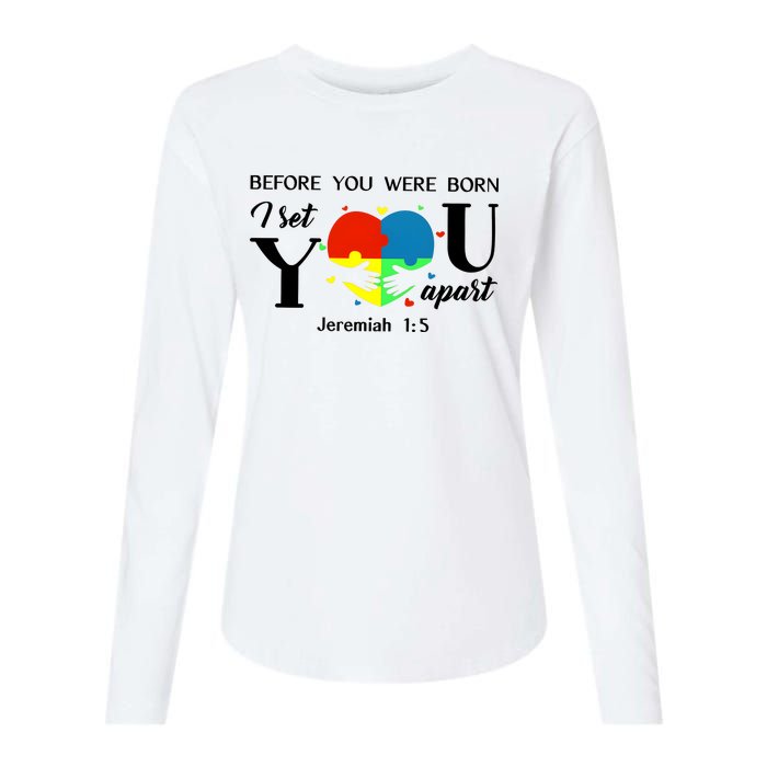 Before You Were Born I Set You Apart Womens Cotton Relaxed Long Sleeve T-Shirt