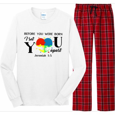 Before You Were Born I Set You Apart Long Sleeve Pajama Set