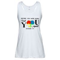 Before You Were Born I Set You Apart Ladies Essential Flowy Tank