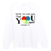 Before You Were Born I Set You Apart Premium Crewneck Sweatshirt