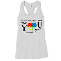 Before You Were Born I Set You Apart Women's Racerback Tank