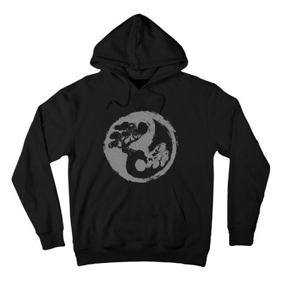 Bonsai Yin Yang Symbol Japanese Zen Buddhism Buddhist Hoodie