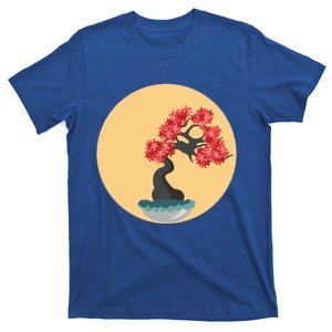 Beautiful Zen Bonsai Tree Cute Gift Yoga Circle Graphic Tee Gift T-Shirt