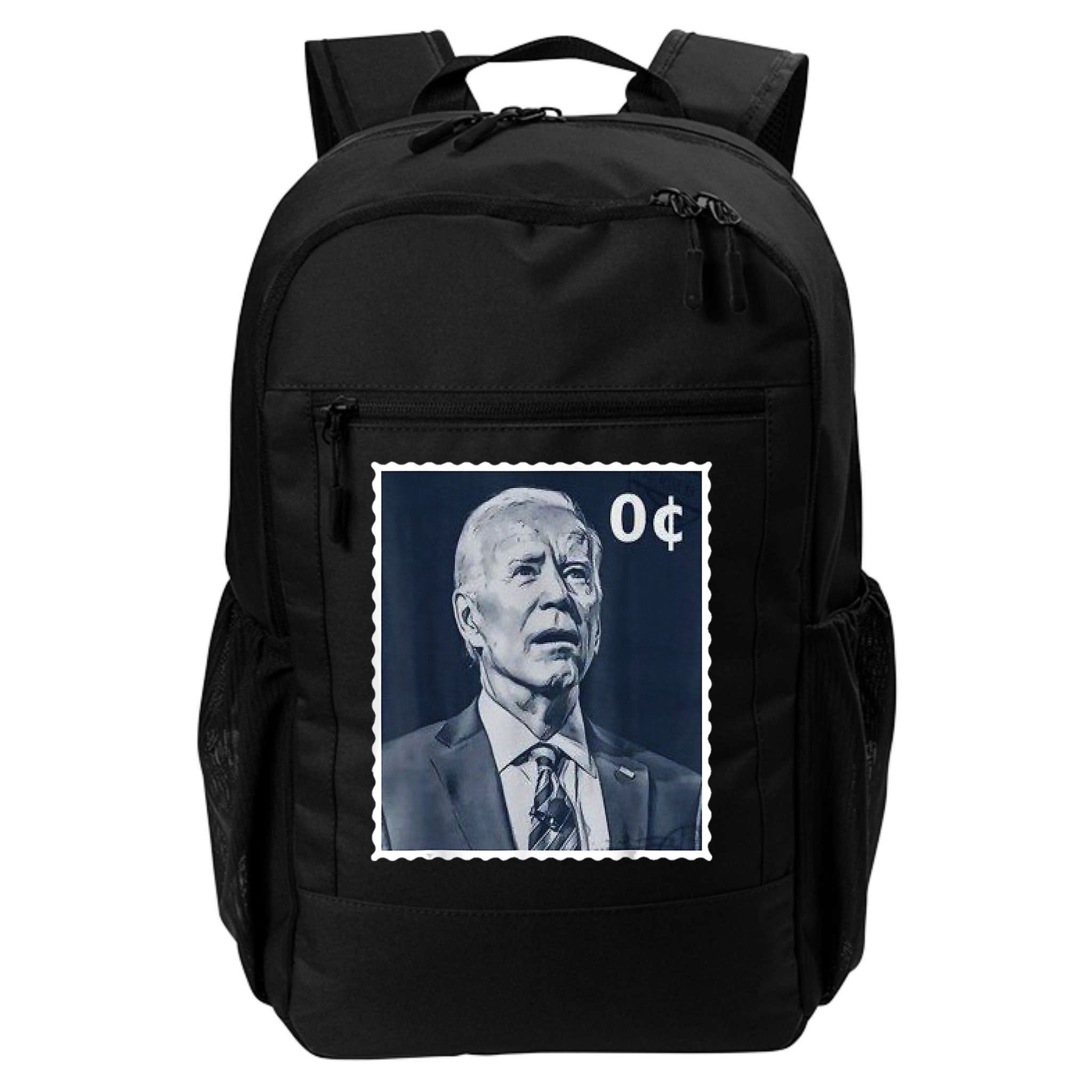 Biden Zero Cents Stamp 0 President Joe Biden Backpack