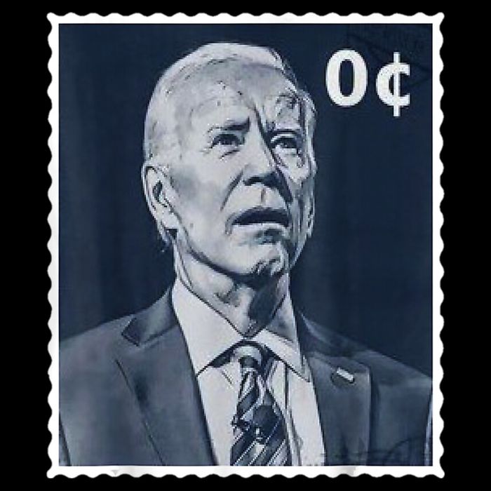Biden Zero Cents Stamp 0 President Joe Biden Backpack