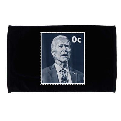 Biden Zero Cents Stamp 0 President Joe Biden Microfiber Hand Towel