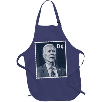Biden Zero Cents Stamp 0 President Joe Biden Apron