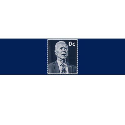 Biden Zero Cents Stamp 0 President Joe Biden Bumper Sticker