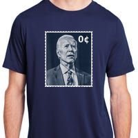 Biden Zero Cents Stamp 0 President Joe Biden Adult ChromaSoft Performance T-Shirt