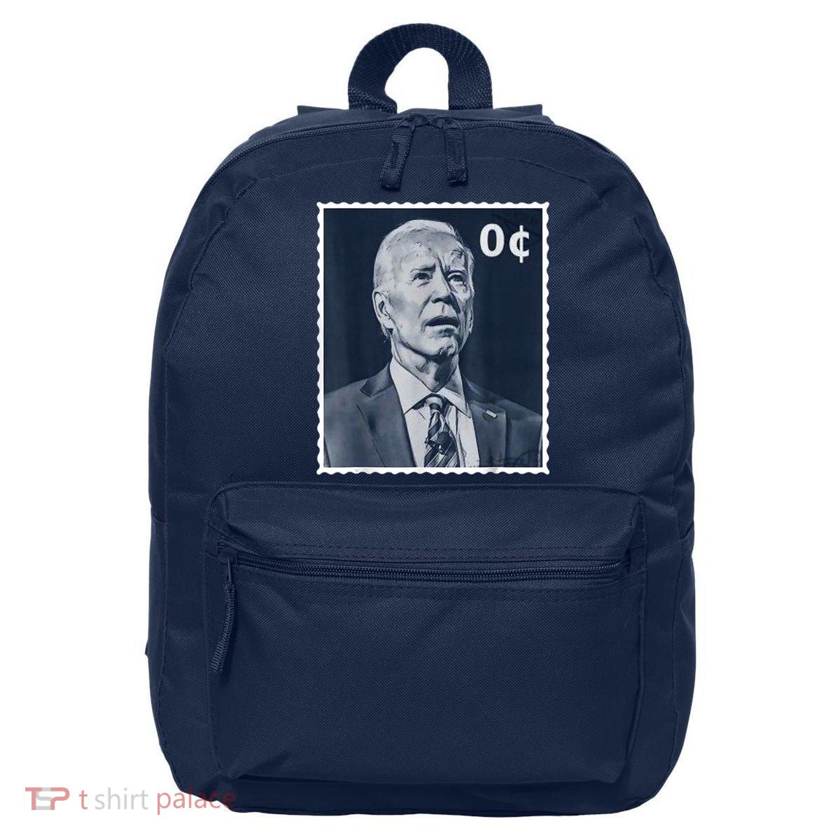 Biden Zero Cents Stamp 0 President Joe Biden 16 in Basic Backpack