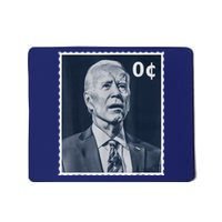 Biden Zero Cents Stamp 0 President Joe Biden Mousepad