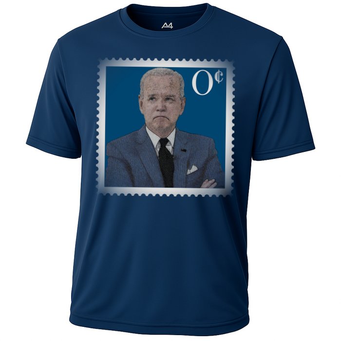 Biden Zero Cents Stamp Joe 0 Funny President Performance Shirt