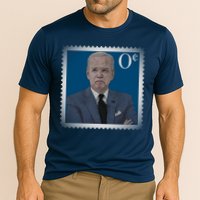Biden Zero Cents Stamp Joe 0 Funny President Performance Shirt