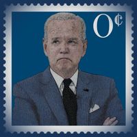 Biden Zero Cents Stamp Joe 0 Funny President Performance Shirt