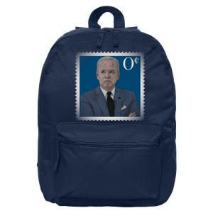 Biden Zero Cents Stamp Joe 0 Funny President 16 in Basic Backpack