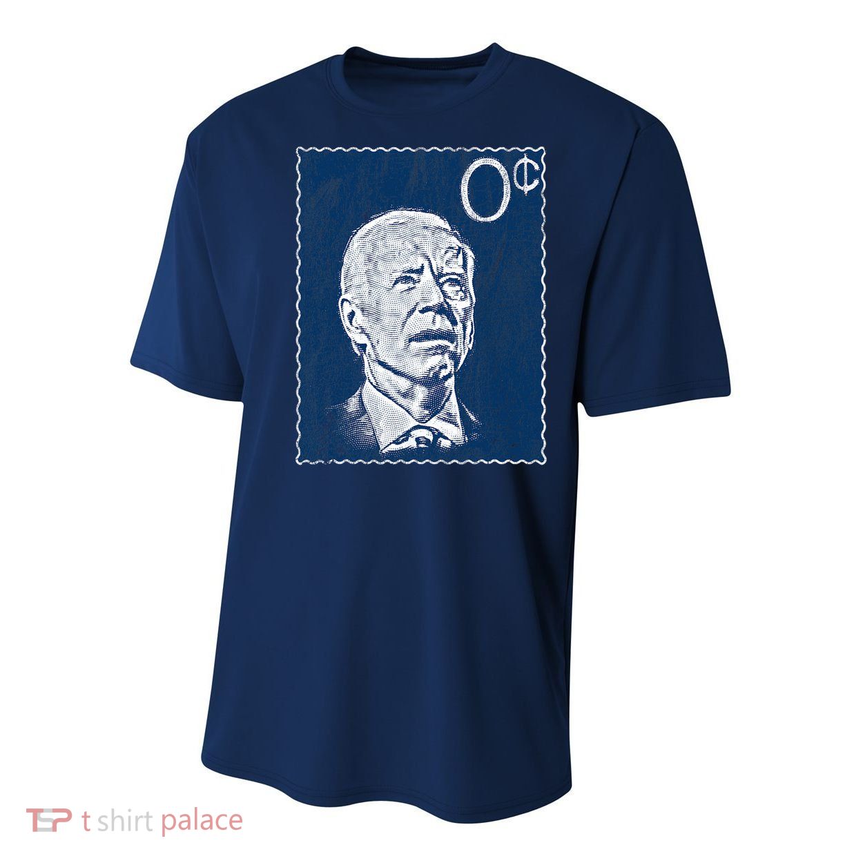Biden Zero Cents Stamp 0 President Joe Youth Performance Sprint T-Shirt