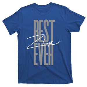 Best Zia Ever Tee Aunt Italian Auntie Gift Funny Gift T-Shirt