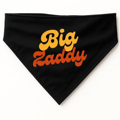 Big Zaddy Fathers Day Gift Present Retro style USA-Made Doggie Bandana