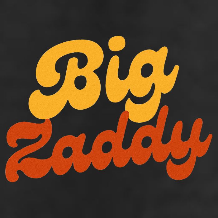 Big Zaddy Fathers Day Gift Present Retro style Adult Drive Performance Visor