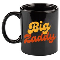 Big Zaddy Fathers Day Gift Present Retro style 11oz C Handle Ceramic Mug