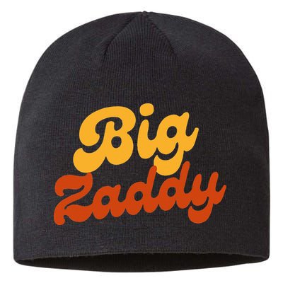 Big Zaddy Fathers Day Gift Present Retro style Sustainable Beanie