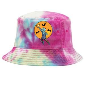 Basketball Zombie Halloween Boy Basketball Halloween Tie-Dyed Bucket Hat